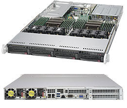 Supermicro SuperServer 6018U-TRT+ IntelÂ® C612 LGA 2011 (Socket R) Rack (1U) Black