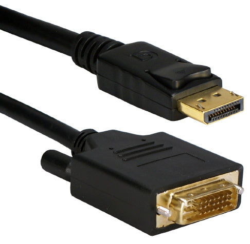 DPDVI-06 - QVS 6FT DISPLAYPORT TO DVI DIGITAL