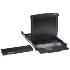 Black Box ServTray rack console 19" 1024 x 768 pixels 1U