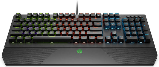 HP PAVILION GAMING KEYBOARD 800,CUSTOMIZE COLORFUL 4-ZONE LED BACKLIGHTING,RED M