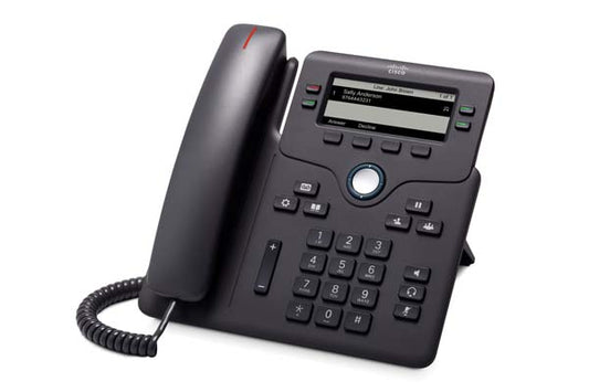 CISCO 6851 PHONE FOR MPP, GREY, REMANUFACTURED