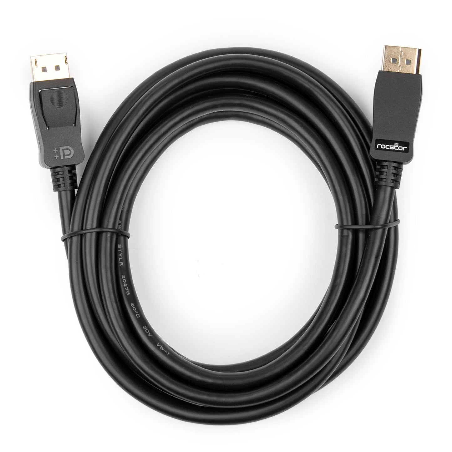 Y10C283-B1 - Rocstor DISPLAYPORT 1.4 CABLE - 10FT (3M)