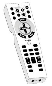 REPLACEMENT REMOTE FOR NP4000