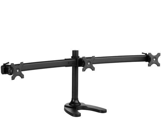 SD-FS-T - Atdec ATDEC TRIPLE MONITOR DESK MOUNT WITH A FREESTANDING BASE - LOADS UP TO 17.6LB -