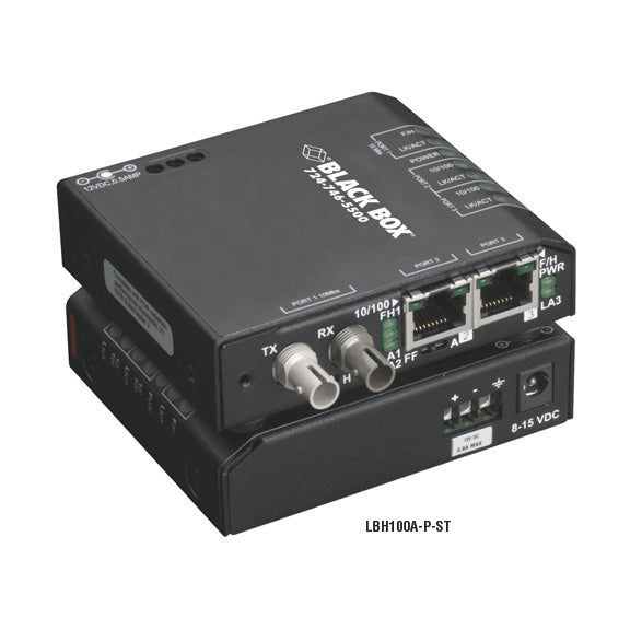 FAST ETHERNET EXTREME TEMPERATURE SWITCH(2)10/100-MBPS COPPER RJ45,(1)100-MBPS M