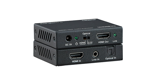 HAECOAX4 - KanexPro HDMI 2.0 AUDIO EMBEDDER 18GBPS HDCP 2.2 4K 60HZ