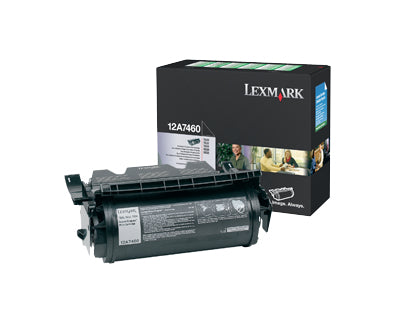 12A7460 Toner black, 5K pages @ 5% coverage