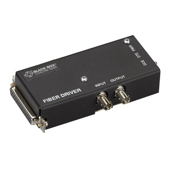 ASYNC RS232 EXTENDER OVER FIBER - DB25 MALE, ST MULTIMODE, GSA, TAA