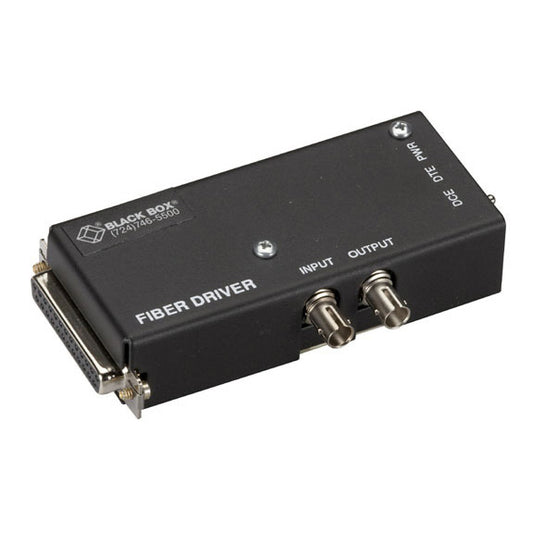 ASYNC RS232 EXTENDER OVER FIBER - DB25 MALE, ST MULTIMODE, GSA, TAA