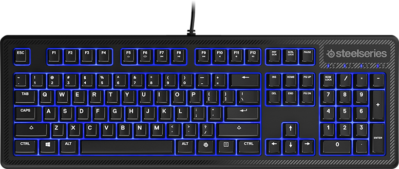 64435R - SteelSeries Apex 100 Gaming Keyboard LED