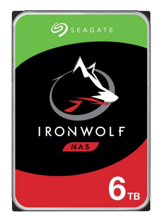 Seagate IronWolf ST6000VN001 internal hard drive 3.5" 6000 GB Serial ATA III