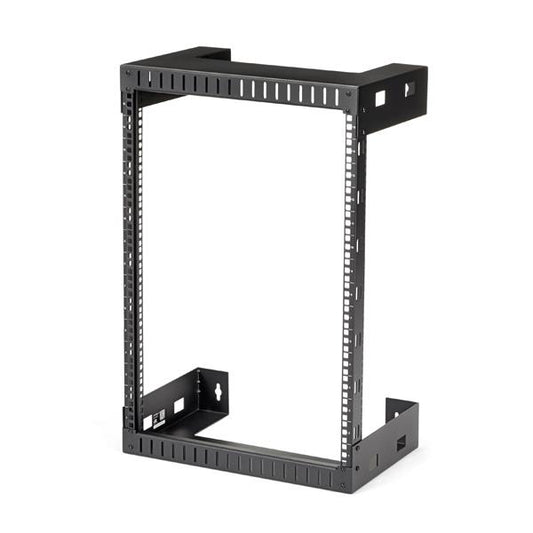 15U 19IN WALL MOUNT NETWORK RACK W/12IN MOUNTING DEPTH IS EIA/ECA-310 COMPATIBLE