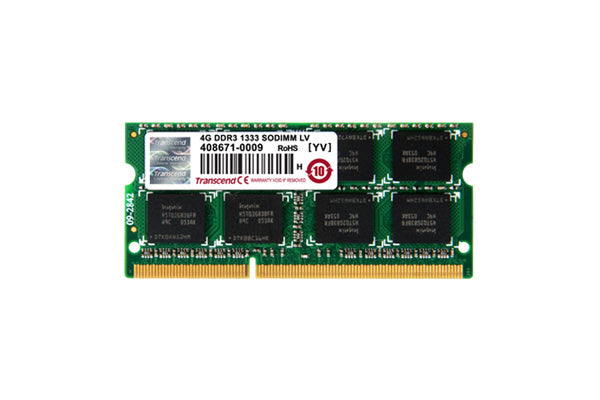 TS256MSK64V1N - Transcend 2GB DDR3 1066MHZ SODIMM 204PIN