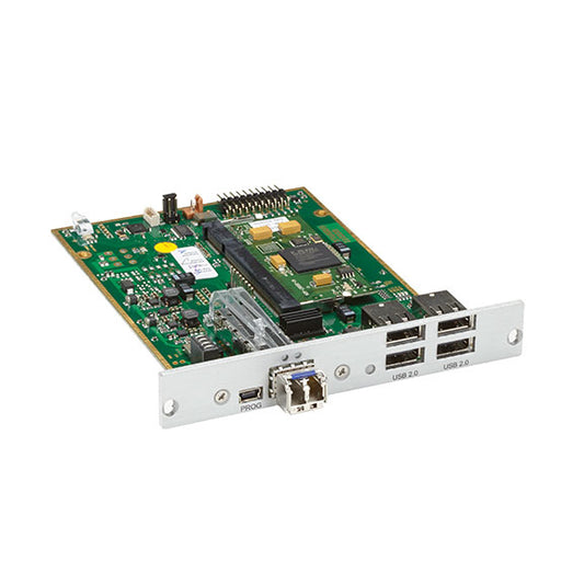 MODULAR KVM EXTENDER RECEIVER EXPANSION CARD - USB 2.0 - 480 MBPS, SINGLE MODE F