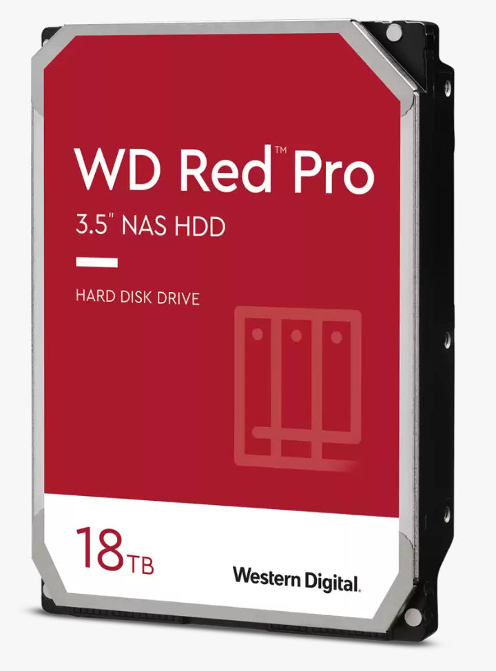 Western Digital Red Pro 3.5" 18000 GB Serial ATA