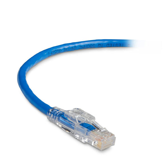 C5EPC70-BL-100 - Black Box CAT5E 350-MHZ LOCKING SNAGLESS STRANDED ETHERNET PATCH CABLE - UNSHIELDED (UTP),