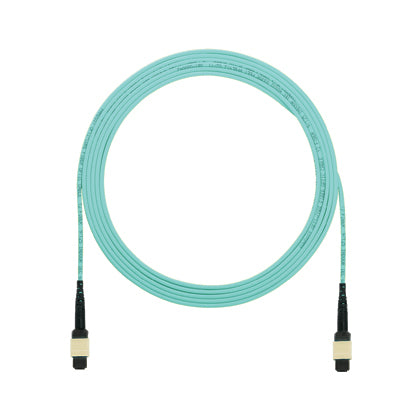 Panduit FXTRP7N7NBNM007 fiber optic cable 275.6" (7 m) MPO OFNP OM3 Aqua color