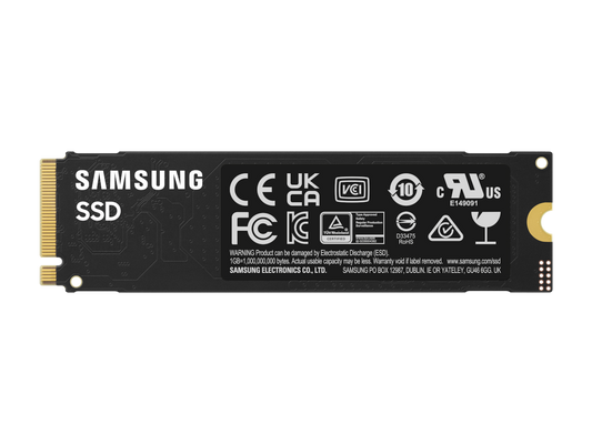 MZ-V9S1T0B/AM - Samsung 990 EVO PLUS SSD 1TB PCIe Gen 4x4 Gen 5x2 M.2 2280 Speeds Up-to 7