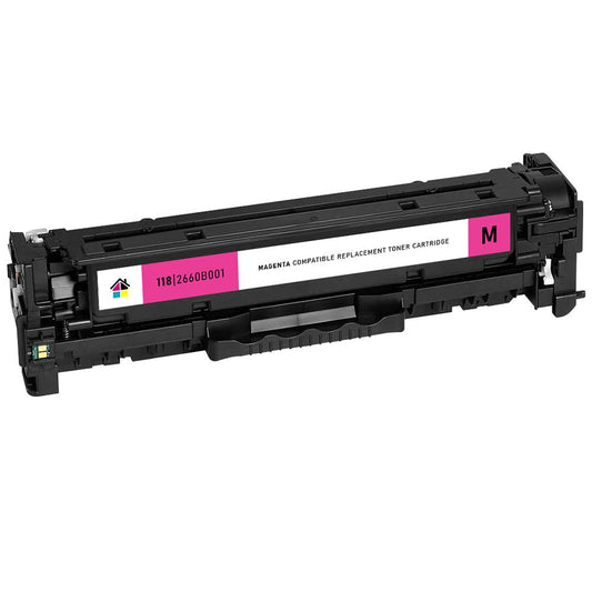 2660B001AA - Canon CANON CARTRIDGE 118 MAGENTA TONER CARTRIDGE - FOR CANON IMAGECLASS LBP7200CDN, L