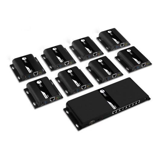 CE-H25G11-S1 - SIIG 120m 1 x 8 HDMI Splitter HDbitT over IP Extender