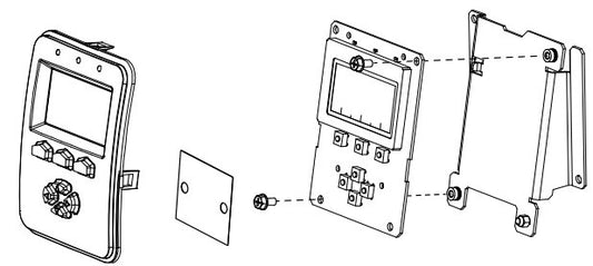 HONEYWELL, NCNR, SPARE PART, I-CLASS MARK II, KIT, DISPLAY BOARD AND BEZEL