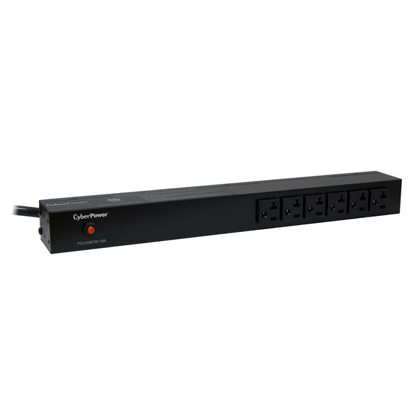 CyberPower PDU20BT6F10R power distribution unit (PDU) 16 AC outlet(s) 1U Black