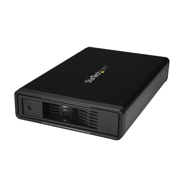 EASILY CONNECT AND HOT SWAP 3.5 IN. SATA III HARD DRIVES, THROUGH ESATA OR USB 3