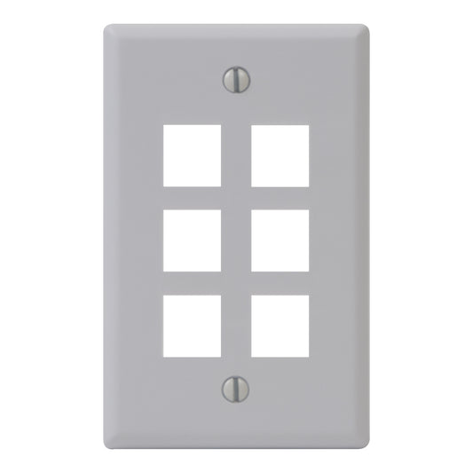 FACE-6-IV - ICC 6port Face Ivory