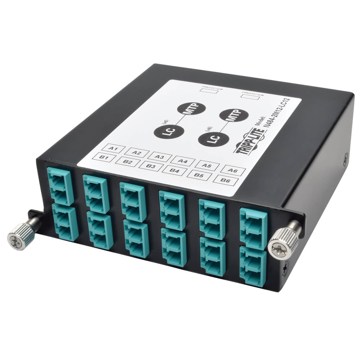 FIBER CASSETTE X2 12 OM4 MTP/MPO-X12 LC