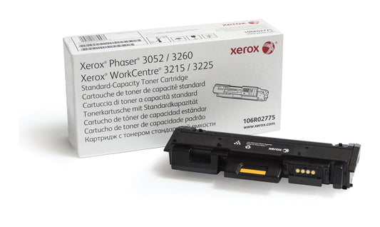 106R02775 - Xerox BLACK, STANDARD CAPACITY TONER CARTRIDGE, PHASER 3260/WORKCENTRE 3215/3225 (1,50