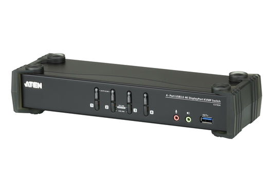 CS1924M - ATEN DisplayPort KVM Switch Dual Display 4K USB 3.0 Hub