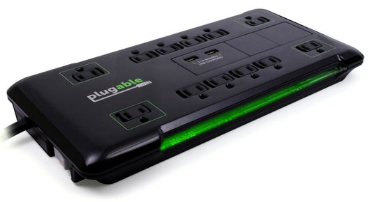 PS12-USB2B - PLUGABLE TECHNOLOGIES PLUGABLE SURGE POTECTOR POWER STRIP