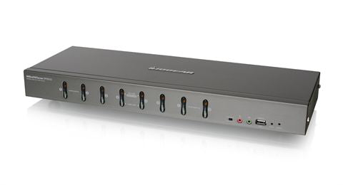 GCS1108 - iogear 8-PORT DVI KVMP SWITCH WITH VGA SUPPORT