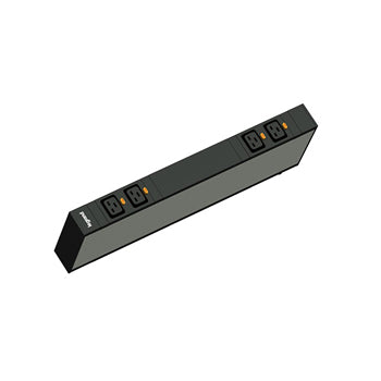 Legrand LP-22311 power distribution unit (PDU) 4 AC outlet(s) 1U Black, Silver