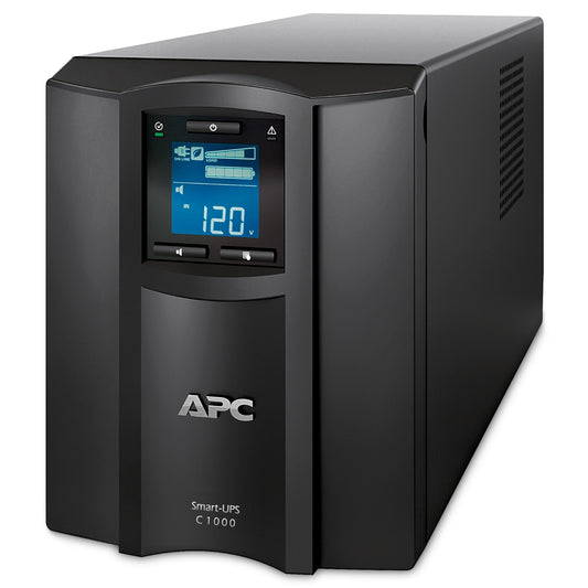 APC SMC1000C uninterruptible power supply (UPS) Line-Interactive 1 kVA 600 W 8 AC outlet(s)