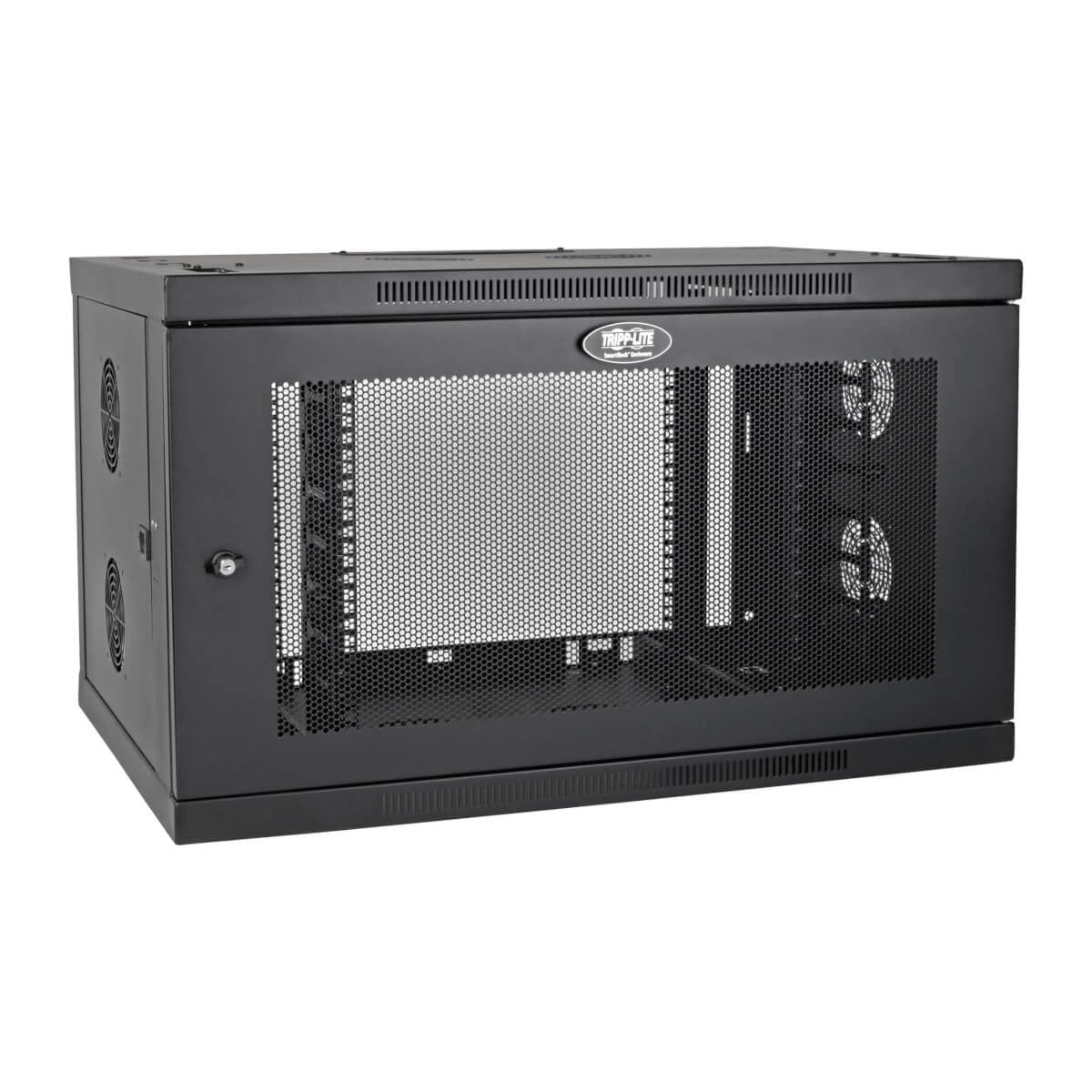 9U WALLMOUNT RACK ENCLOSURE SERVER CABINET WIDE CABLE MANAGEMENT