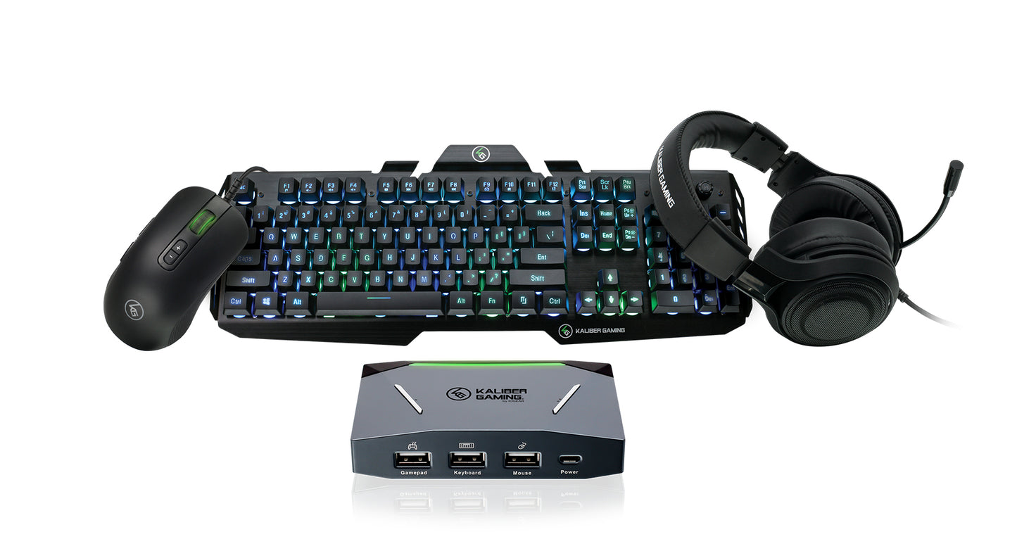 GE1337P2KIT3 - iogear KEYMANDER2KEYBORD/MOUSE/HEADSET