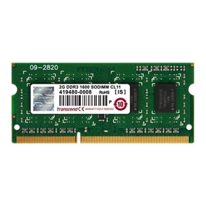 TS512MSK64W3N - Transcend 4GB DDR3L 1333MHZ SODIMM DR X8