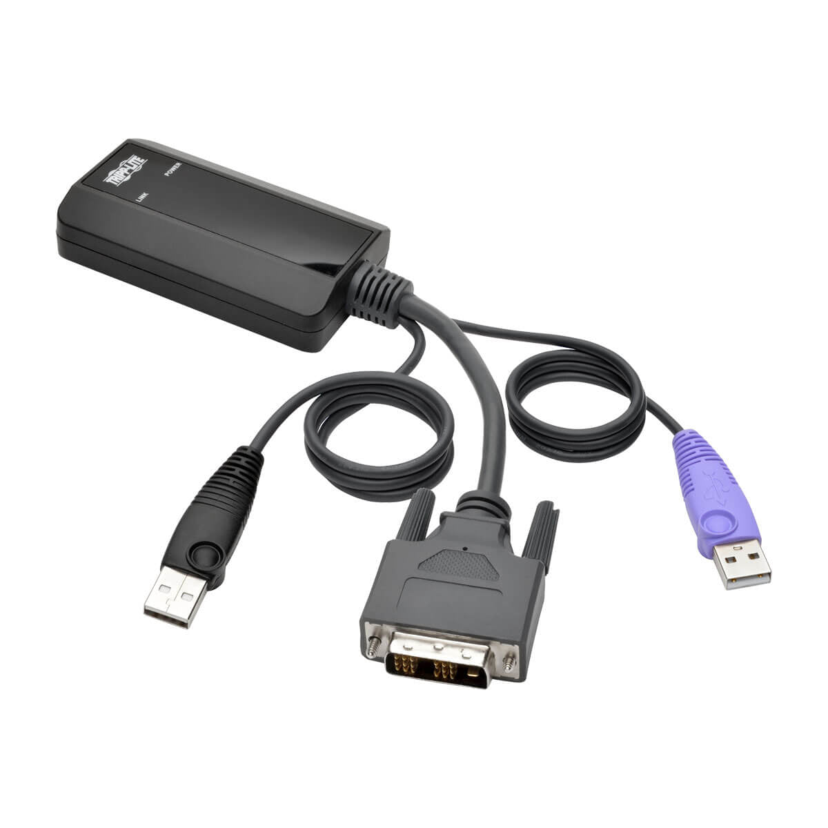 DVI USB SERVER INTERFACE W/ VIRTUAL MEDIA & CAC FOR B064 KVMS