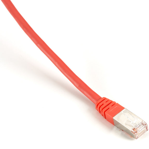 CAT6 400-MHZ MOLDED BOOT SOLID ETHERNET PATCH CABLE - SHIELDED (F/UTP), CMP PLEN