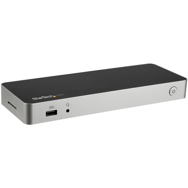 StarTech.com DK30CHDDPPD notebook dock/port replicator Wired USB 3.2 Gen 1 (3.1 Gen 1) Type-C Black, Silver