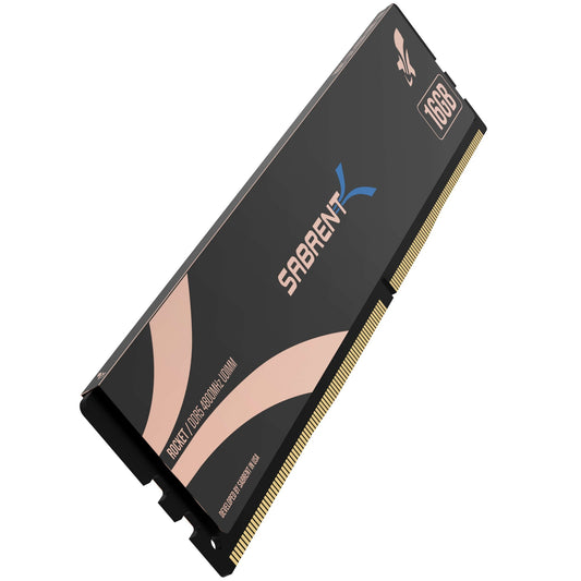 Sabrent SB-DR5U-16GX2 memory module 16 GB 1 x 16 GB DRAM 4800 MHz ECC