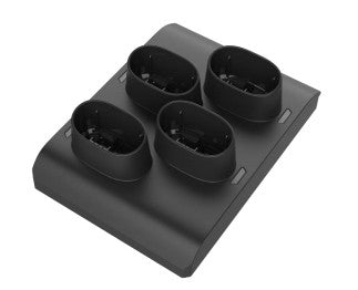 CS6080 CORDLESS: 4-SLOT BATTERY CRADLE ADAPTER CUP, INDUCTIVE, MIDNIGHT BLACK