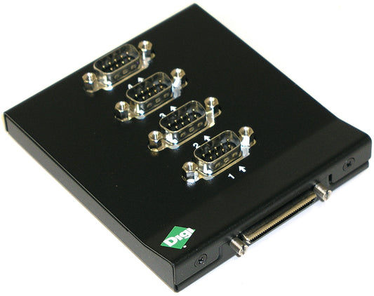DIGI ACCELEPORT XP AND NEO 4 PORT DB-9M STRAIGHT CONNECTOR BOX
