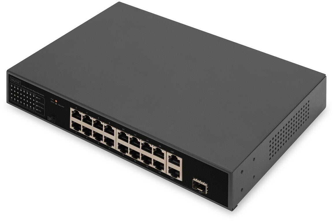 DN-95355 - Digitus 16 Port FE PoE Switch