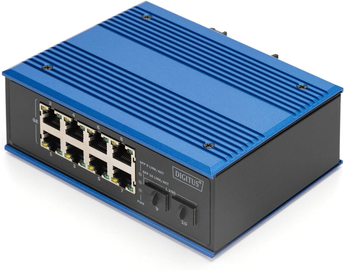 DN-651151 - Digitus 16-Port Gigabit PoE+ 4-Port SFP Industrial Managed Switch