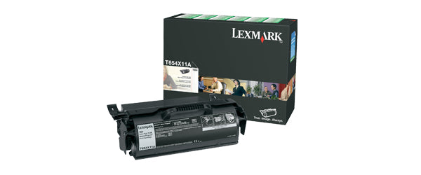 Lexmark T654, T656 Extra High Yield Return Program Print Cartridge Original