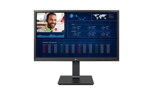 LG 24CN650N-6A All-in-One PC/workstation IntelÂ® CeleronÂ® 23.8" 1920 x 1080 pixels 16 GB eMMC All-in-One thin client Wi-Fi 5 (802.11ac) Black
