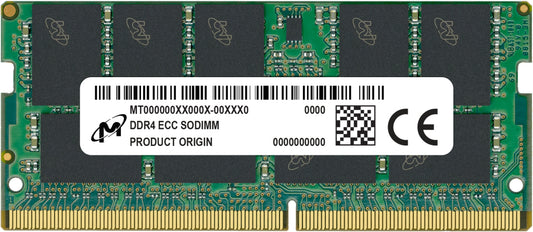 Micron MTA9ASF1G72HZ-3G2R1R memory module 8 GB 1 x 8 GB DDR4 3200 MHz ECC