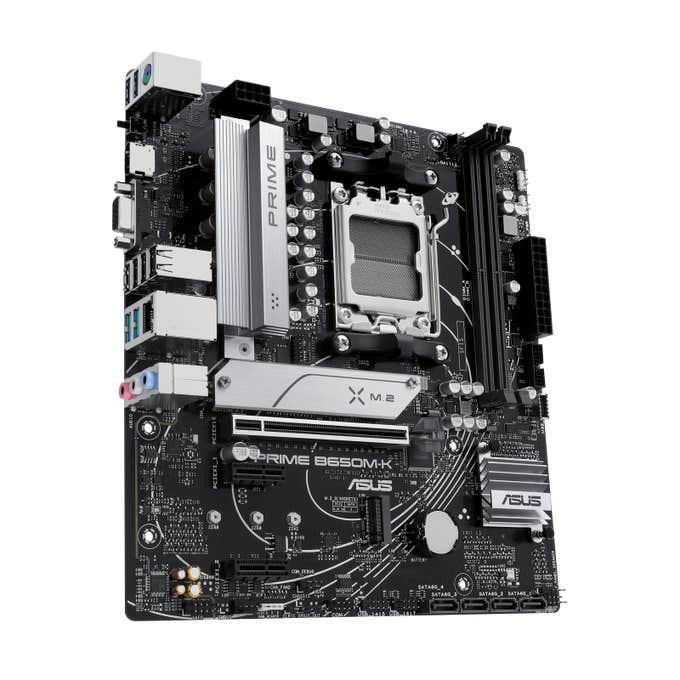 90MB1F60-M0EAY0 - Asus PRIME B650M-K AM5 DDR5 Micro-ATX Motherboard